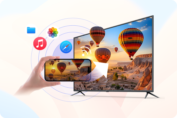 Cast iPhone & iPad to Android TV