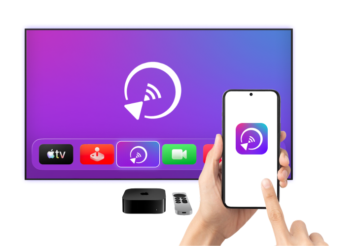 Screen mirror to Apple TV