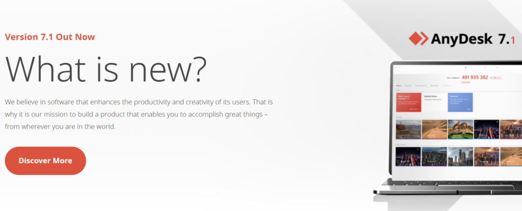 This is a screenshot from https://anydesk.com/en